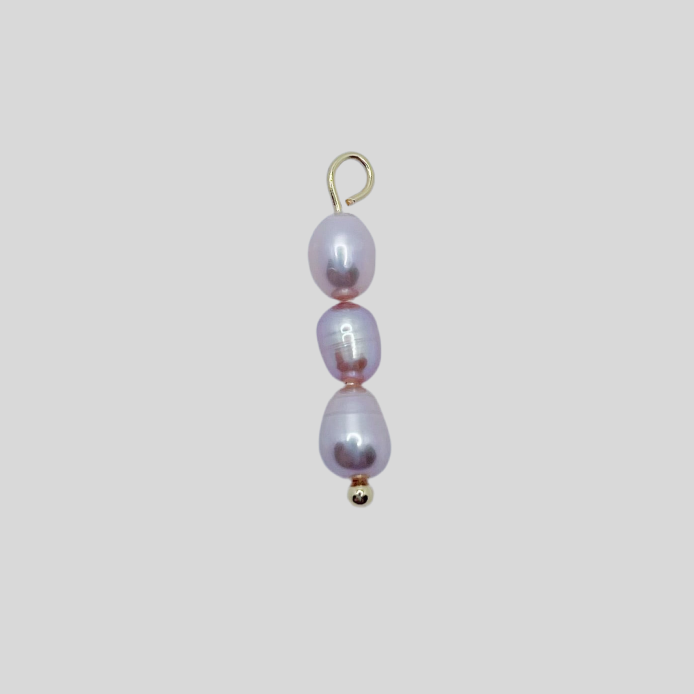 Purple Pearl Charm