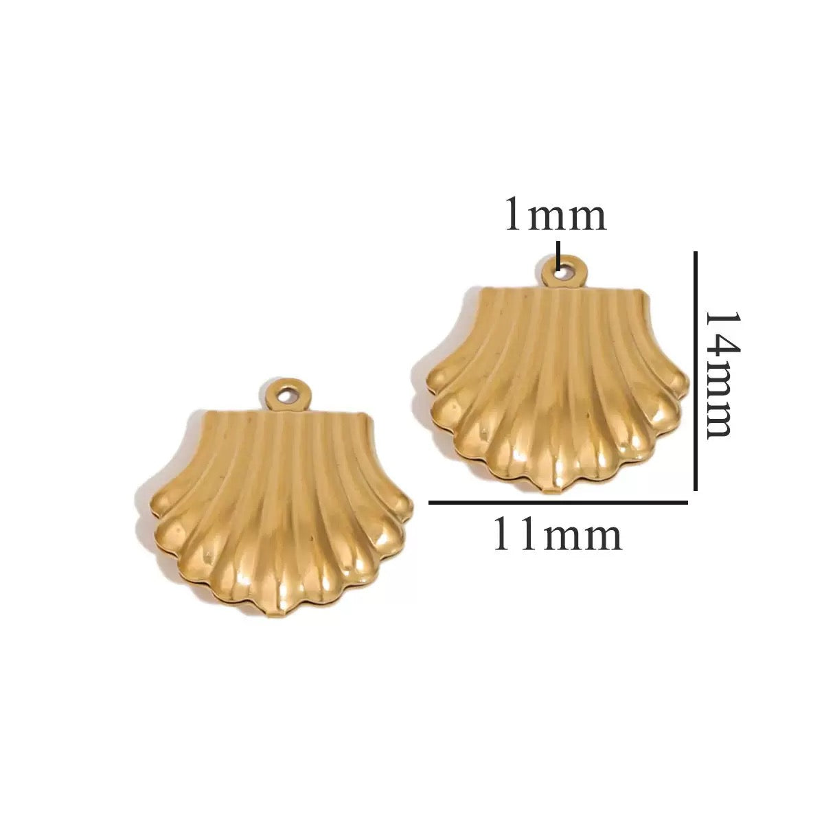 Scallop Shell Charm