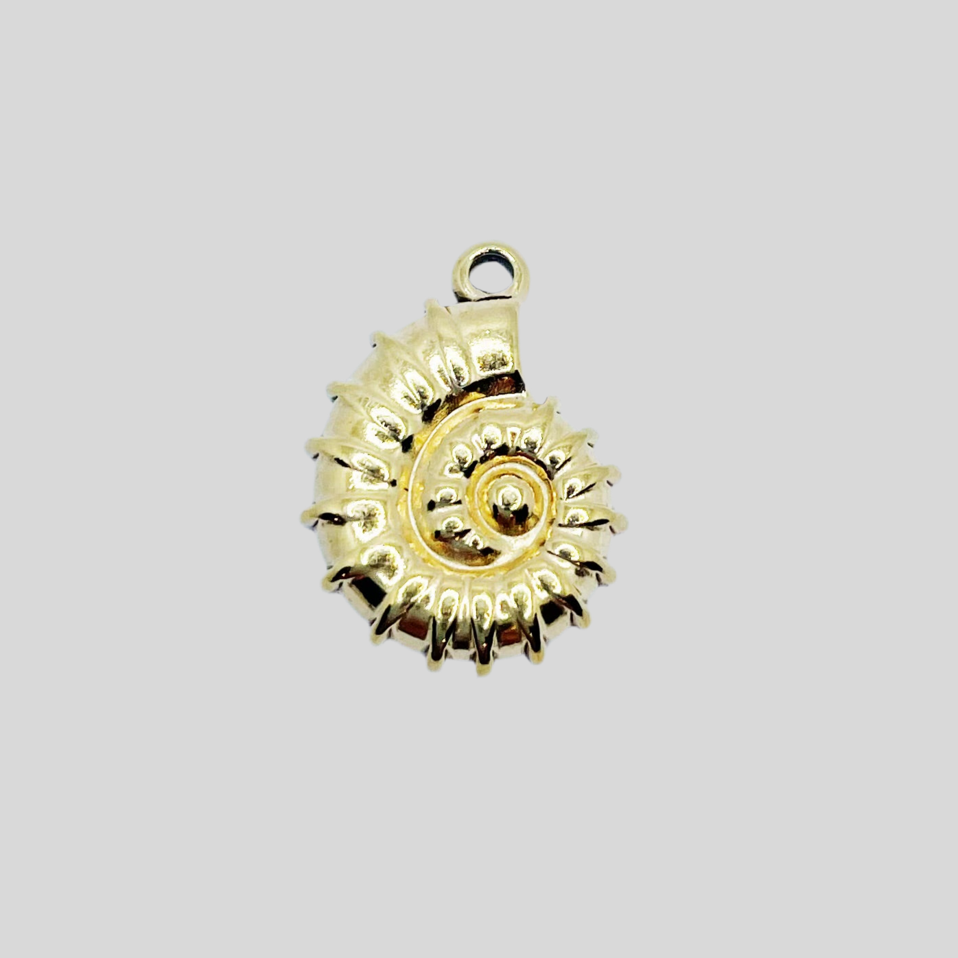 Spiral Shell Charm