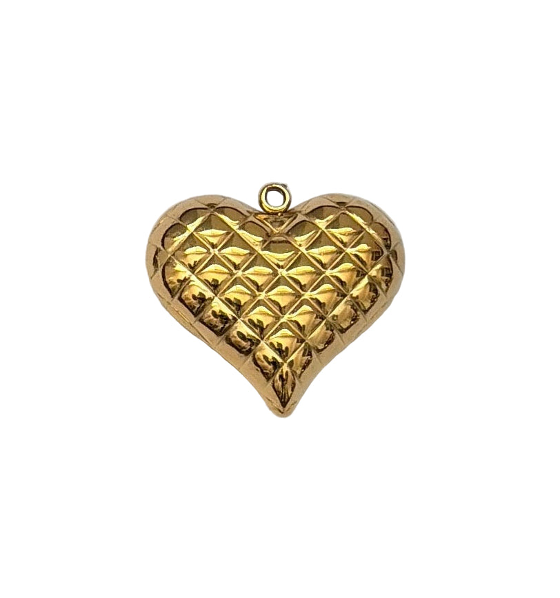 Puffy Heart Charm