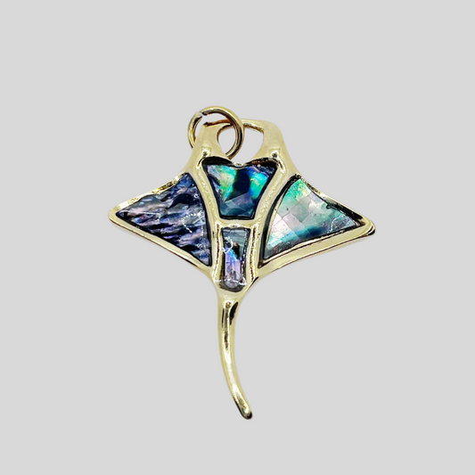 Rainbow Stingray Charm