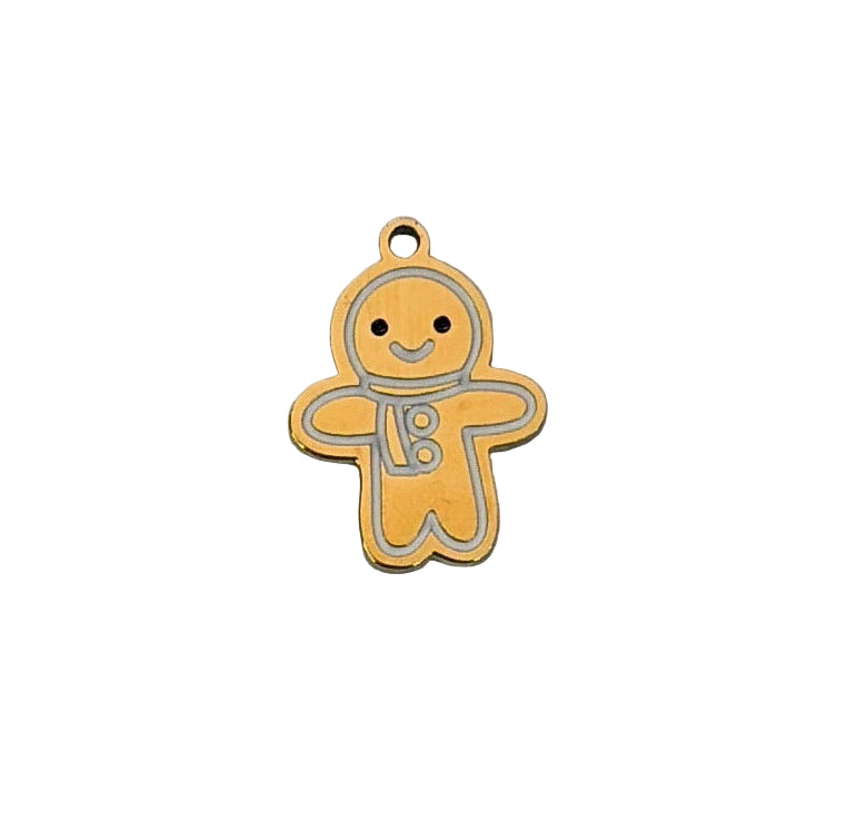 Gingerbread Man Charm