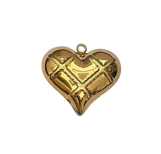 Puffy Heart Charm
