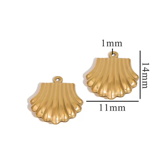 Scallop Shell Charm